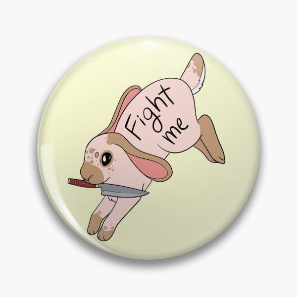 Item preview, Fight Me! Bunny designed and sold by Kaelonial.