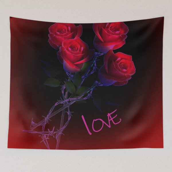 Item preview, Barbed Wire Roses designed and sold by Clickcreations.