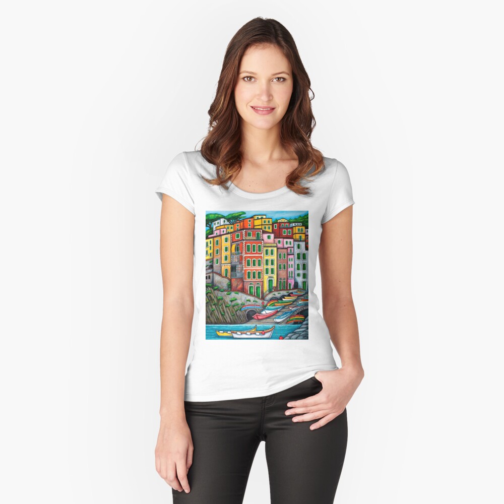 Item preview, Fitted Scoop T-Shirt designed and sold by LisaLorenz.