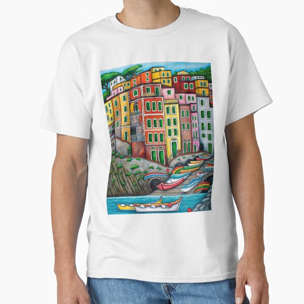 Item preview, Colours of Riomaggiore, Cinque Terre designed and sold by Lisa Lorenz Paintings.