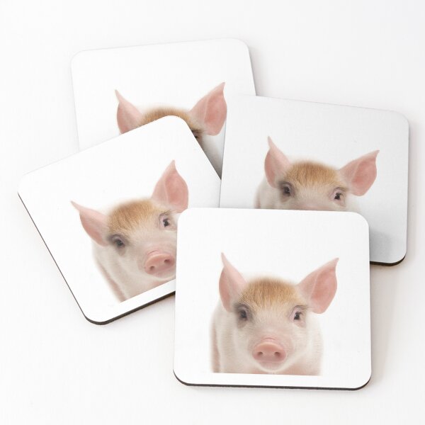 Item preview, Baby Pig Art Print by Zouzounio Art designed and sold by zouzounioart.