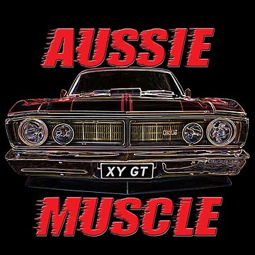 Artwork thumbnail, Aussie Muscle Ford Falcon XY GT by radestilo