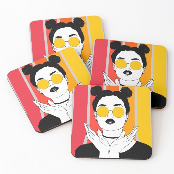 Item preview, Retro girl designed and sold by colorhadaa.