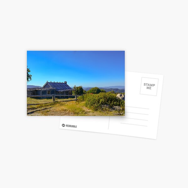Craig's Hut Side Postcard