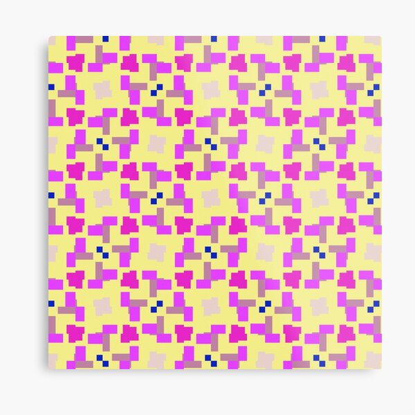 Mod 15 Pattern Metal Print