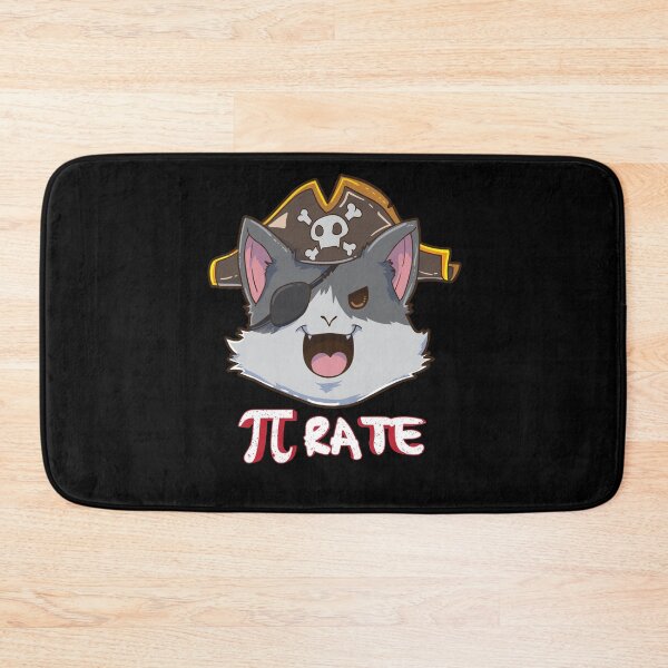 Item preview, Pi Cat Pirate designed and sold by 4tomic.