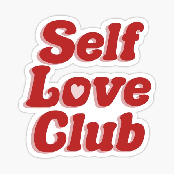 Self Love Club Sticker
