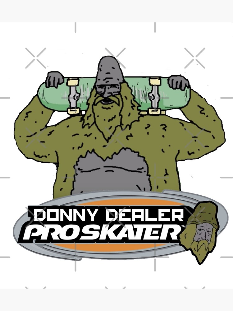 Donny Dealer The Big Lez Show Art Print For Sale By Templeofhodl Redbubble