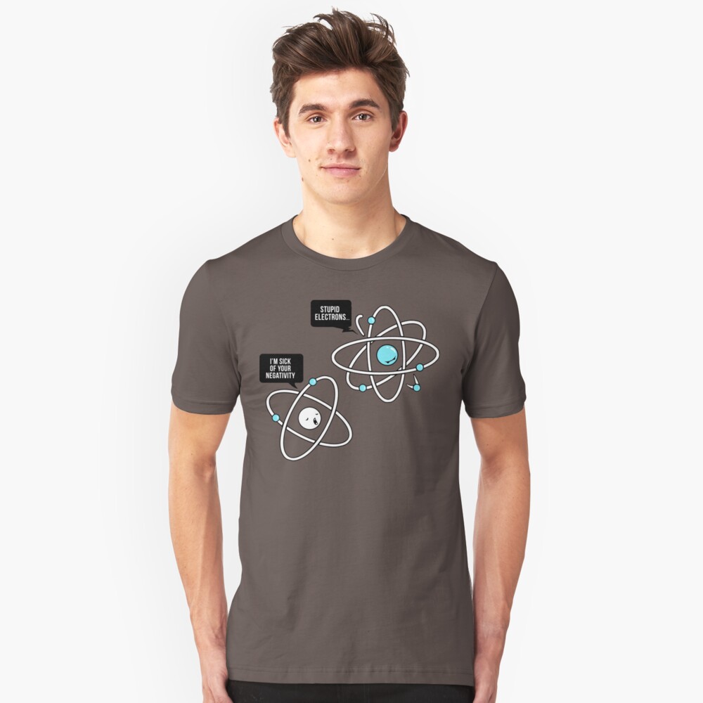 Negative Atom Slim Fit T-Shirt