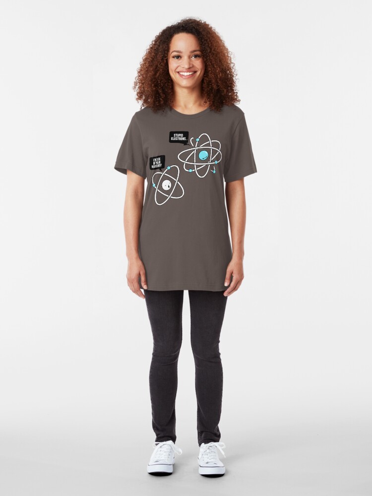 Alternate view of Negative Atom Slim Fit T-Shirt