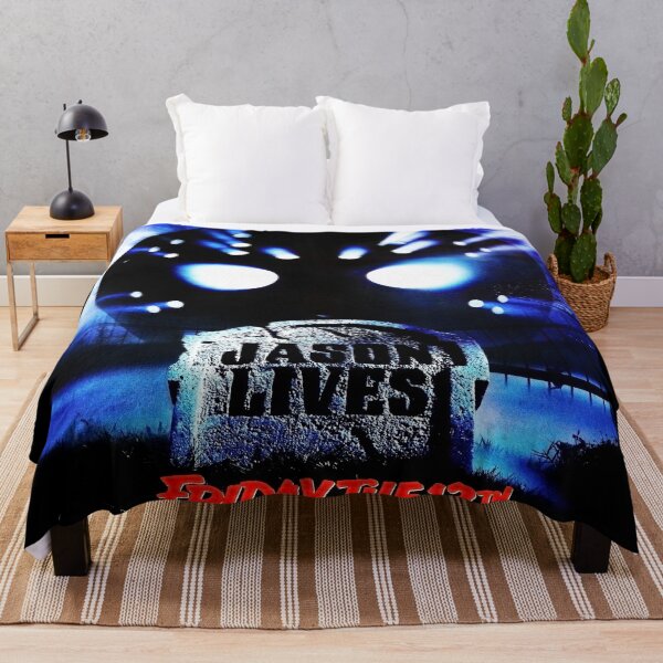 Jason Lives Throw Blanket