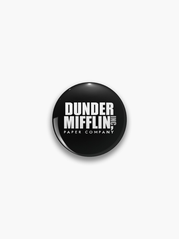 Dunder Mifflin Inc Paper Company Office Logo - The Office - Pin