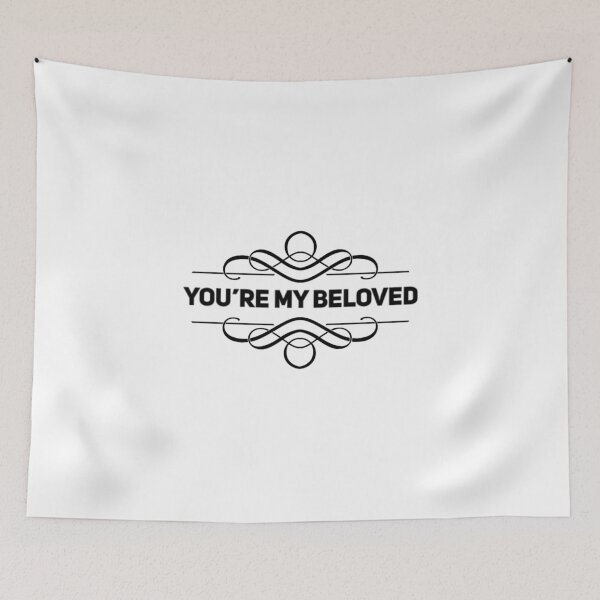 Item preview, You are My Beloved, Lamentations 3:22-24 designed and sold by bugtalk.