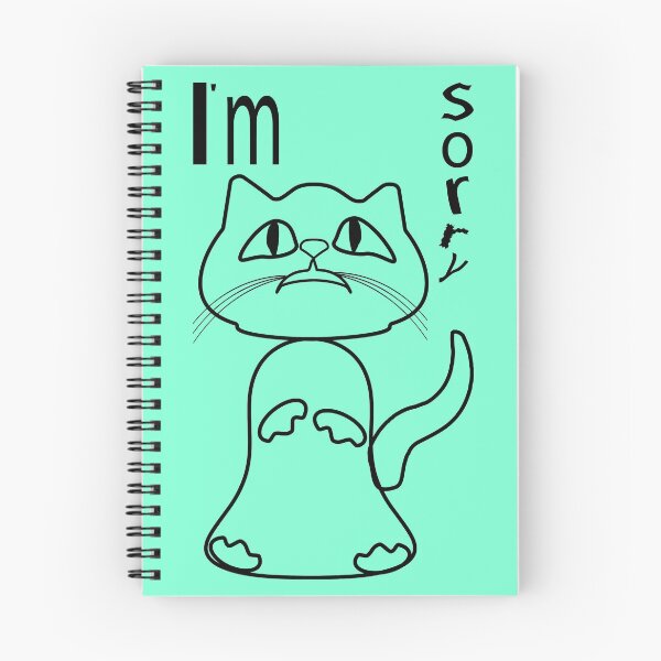Item preview, CAT I'M SORRY designed and sold by TaliArtiYa.