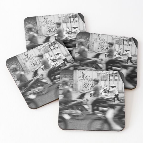 Item preview, Drag Race, Ho Chi Minh City, black and white version designed and sold by deanstephen.