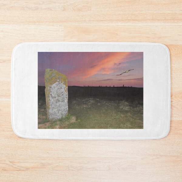 Item preview, Ring of Brodgar with Short Eared Owl designed and sold by sandysshoots.