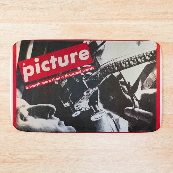 Item preview, A Picture is worth more than a thousand words Postmodern art print designed and sold by MindChirp.