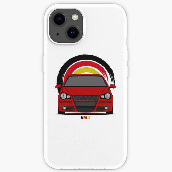 Rotes Polo iPhone Flexible Hülle