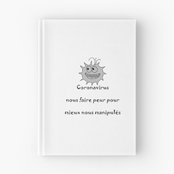 Item preview, Coronavirus scare us to better manipulate us designed and sold by palais8plaisir.