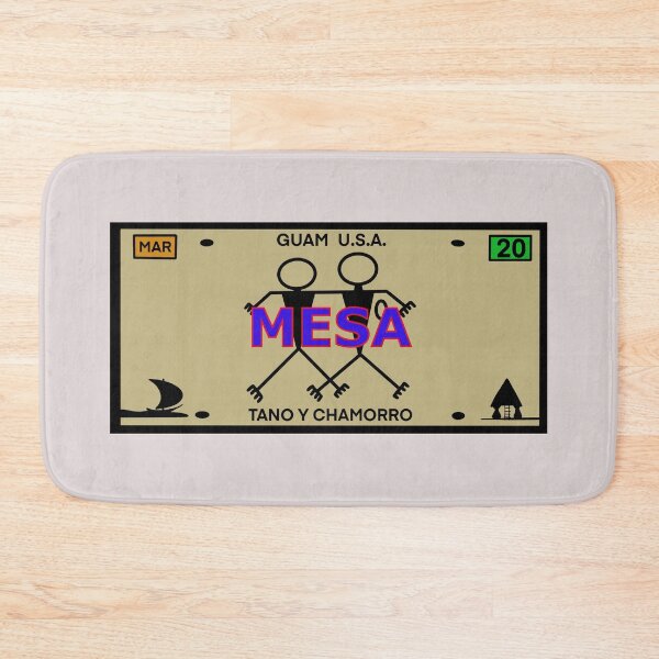 Item preview, Guam Vanity Plate "MESA" designed and sold by joeymesa70.