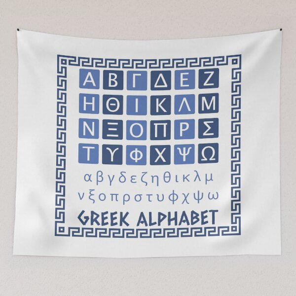 Item preview, Greek Alphabet designed and sold by MarkTees.