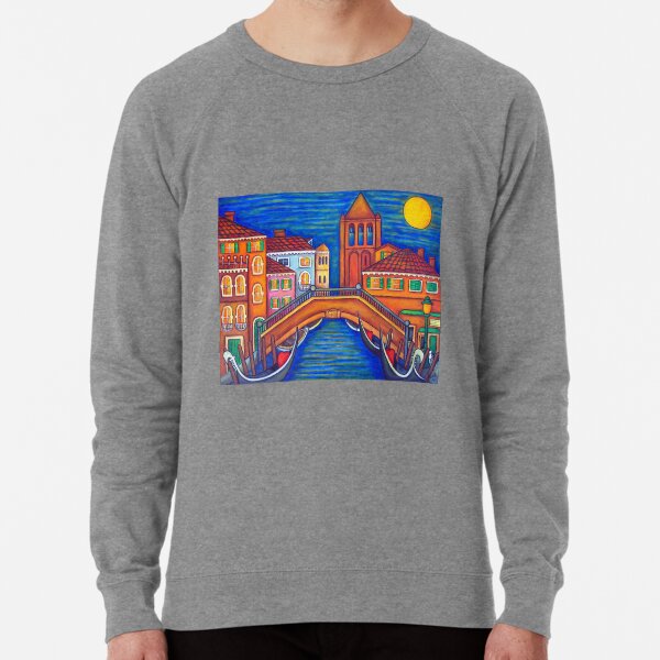 Moonlit Campo San Barnaba Lightweight Sweatshirt