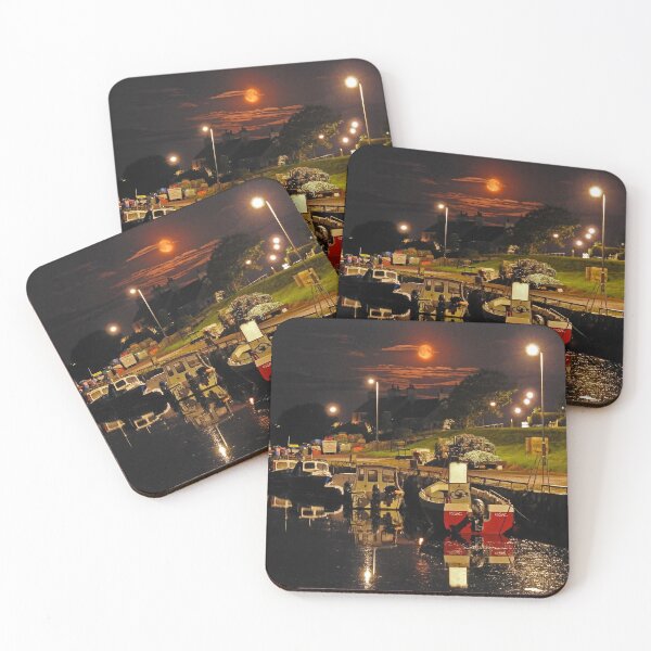 Item preview, Thunder Moon. Brora Harbour.  designed and sold by sandysshoots.