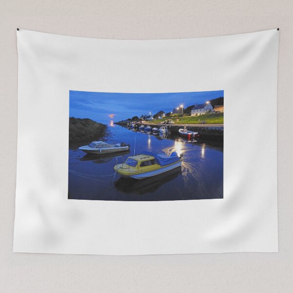 Item preview, Thunder Moon Brora Harbour. designed and sold by sandysshoots.