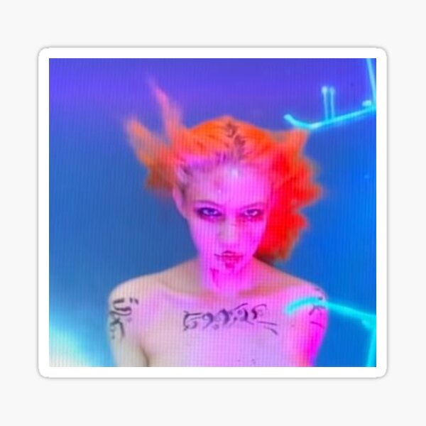 grimes Sticker