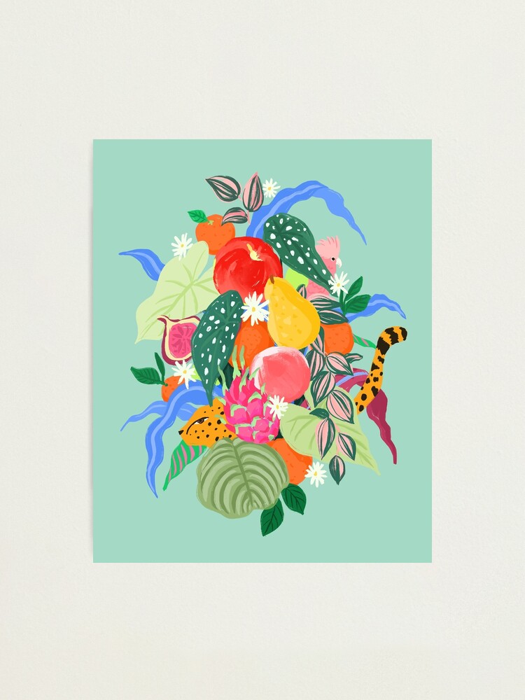 Alternate view of Fruits and Jungle Combo Photographic Print