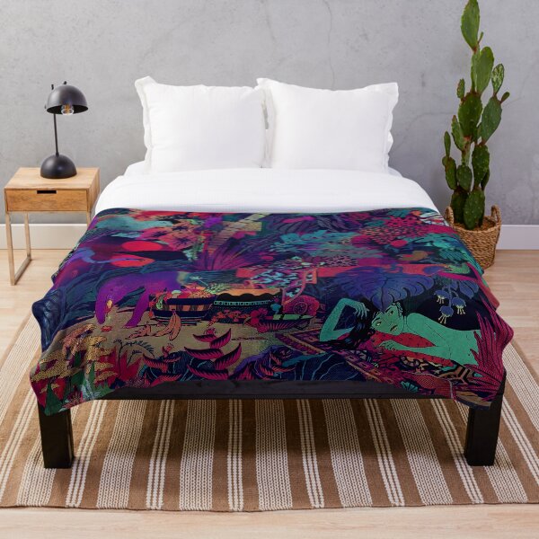 Glass Animals Throw Blanket