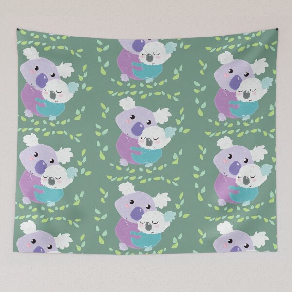 Item preview, Pequeño abrazo lindo de la familia Koala designed and sold by markatos.