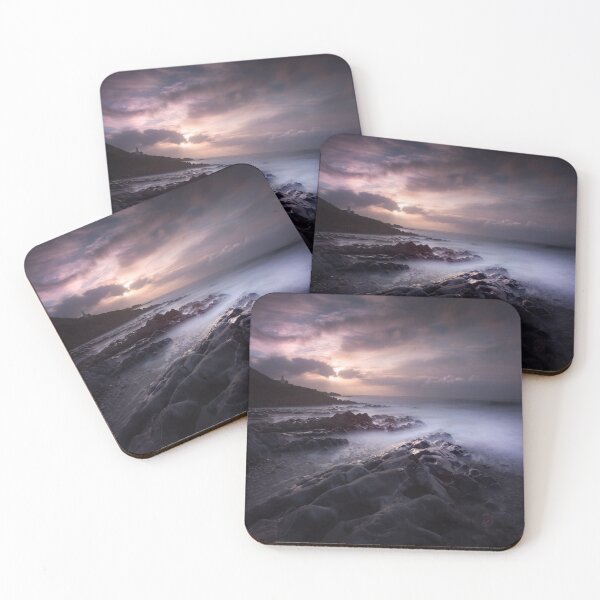 Item preview, The rocky foreshore of Bracelet Bay designed and sold by Leighton Collins.