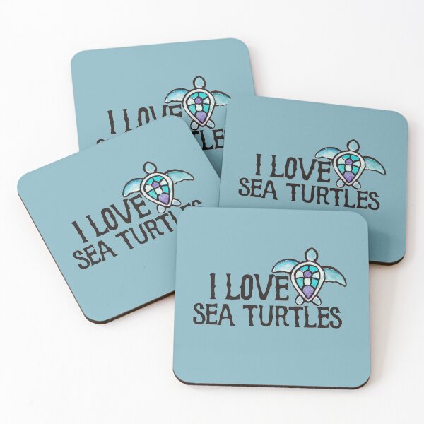 Item preview, I love sea turtles designed and sold by FrictionMaxxing.
