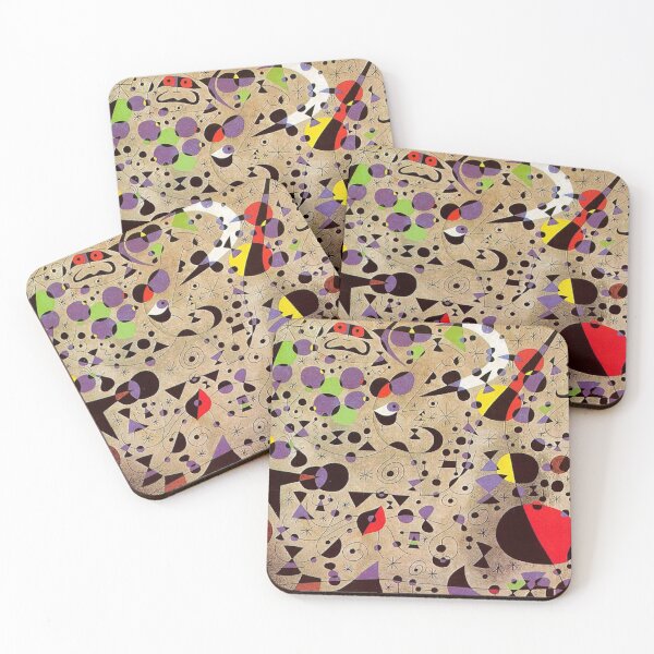 Item preview, Joan Miro Abstract Purple designed and sold by bettypure.