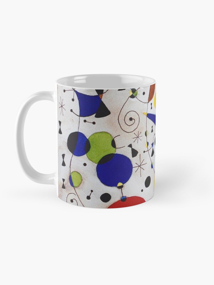 Thumbnail 3 of 6, Coffee Mug, Joan Miro Cat Encircled by the Flight of a Bird designed and sold by bettypure.
