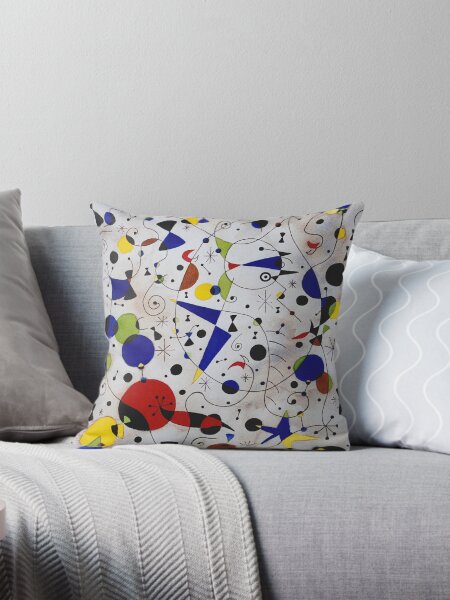 Aperçu de l'œuvre Joan Miro Chat encerclé par le vol d'un oiseau créée et vendue par bettypure.