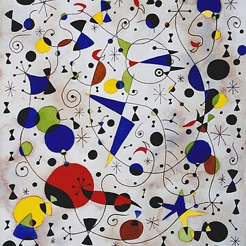 Artwork thumbnail, Joan Miro Cat Encircled by the Flight of a Bird by bettypure