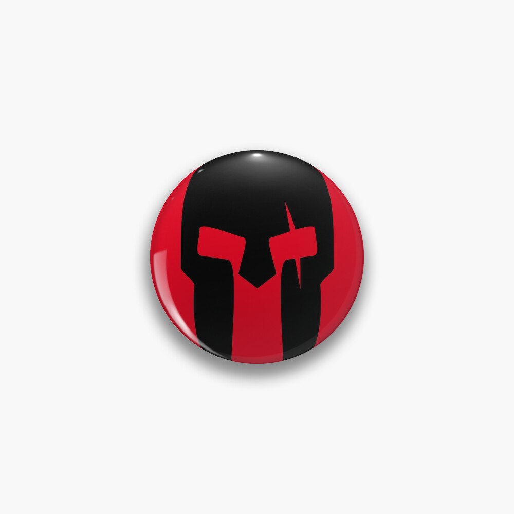 300 - Leonidas Spartan helmet Pin for Sale by LiveForever | Redbubble