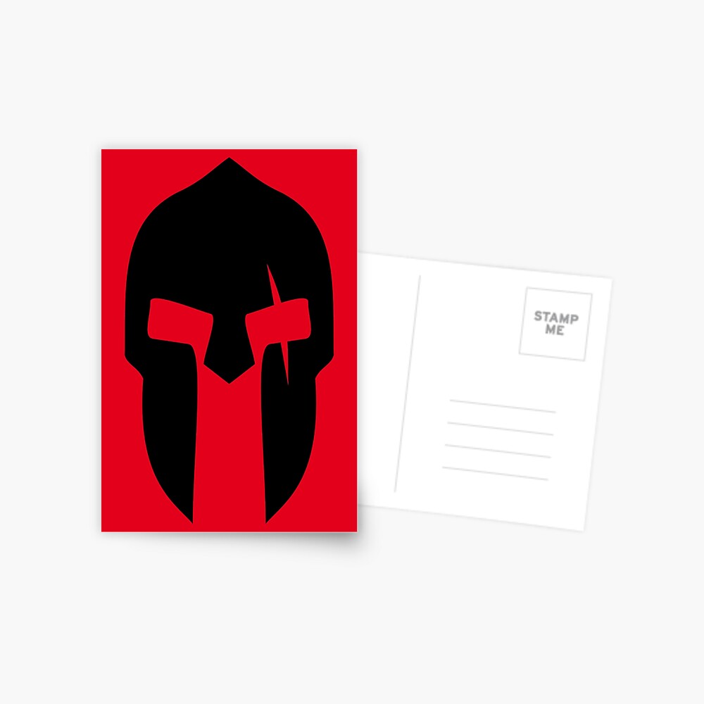 300 - Leonidas Spartan helmet Postcard for Sale by LiveForever | Redbubble