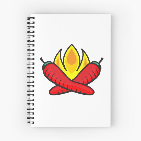 Item preview, Chili pepper hot flame designed and sold by studio838.