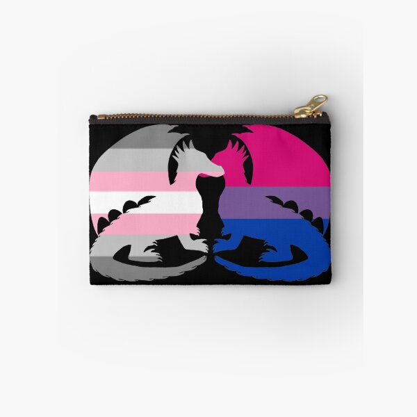 Item preview, Bi Demigirl Pride Dragons designed and sold by shaneisadragon.