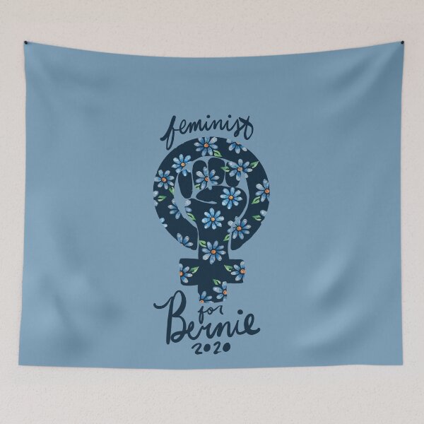 Item preview, Feminist for bernie 2020 designed and sold by FrictionMaxxing.