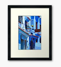 Blue City VI Framed Print
