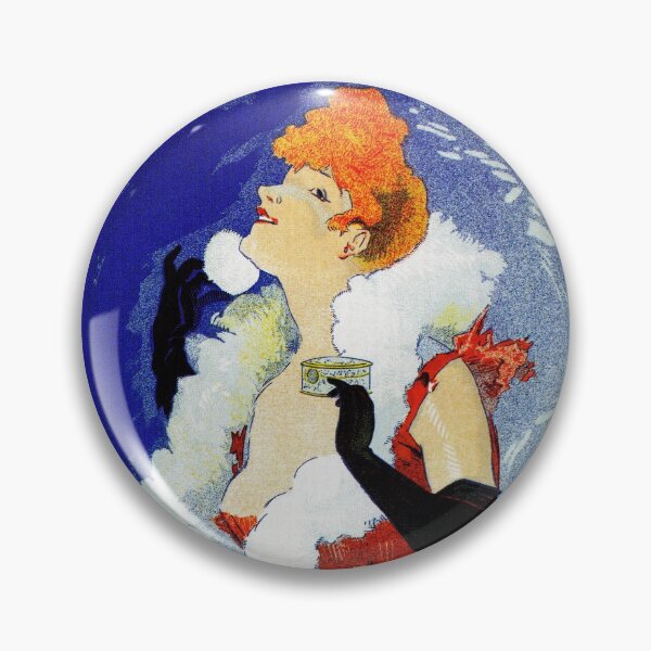 Item preview, Vintage belle époque Chéret rice powder (face powder) ad designed and sold by aapshop.