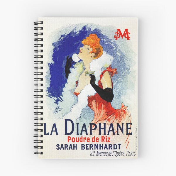 Item preview, Vintage belle époque Chéret rice powder (face powder) ad designed and sold by aapshop.