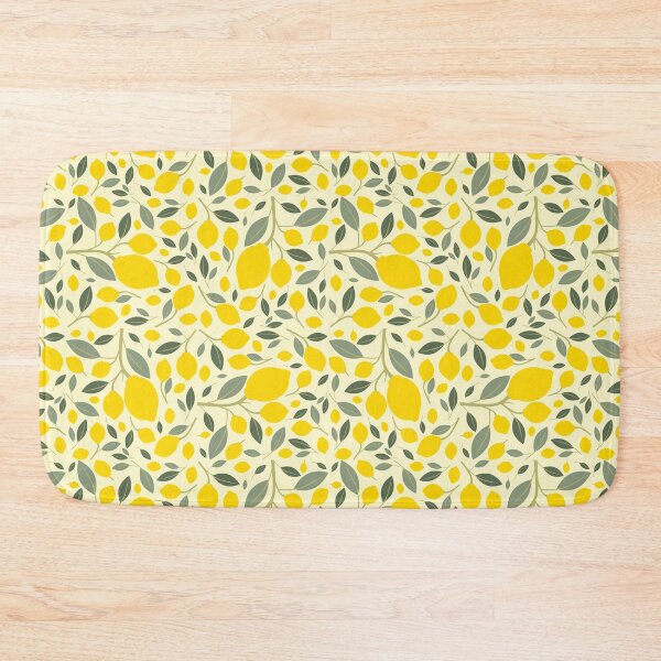Item preview, Lemon fruits pattern designed and sold by lanolga.
