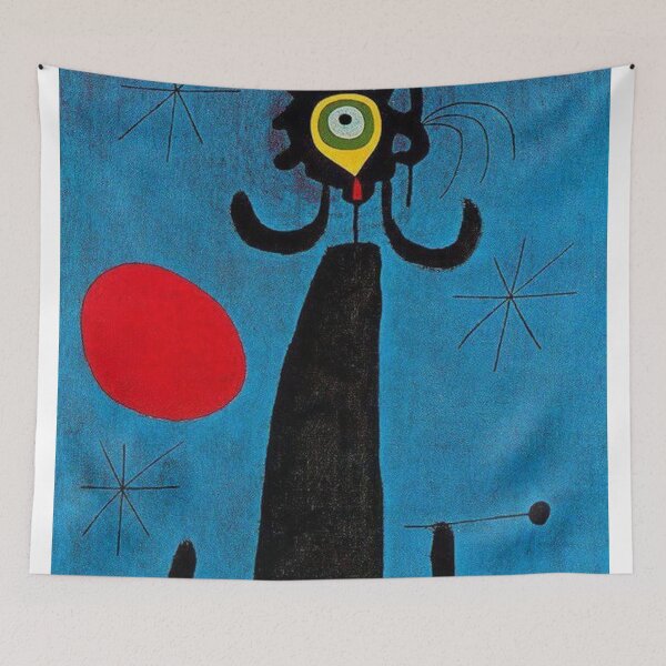 Item preview, Joan Miro Woman in Front of the Sun designed and sold by bettypure.