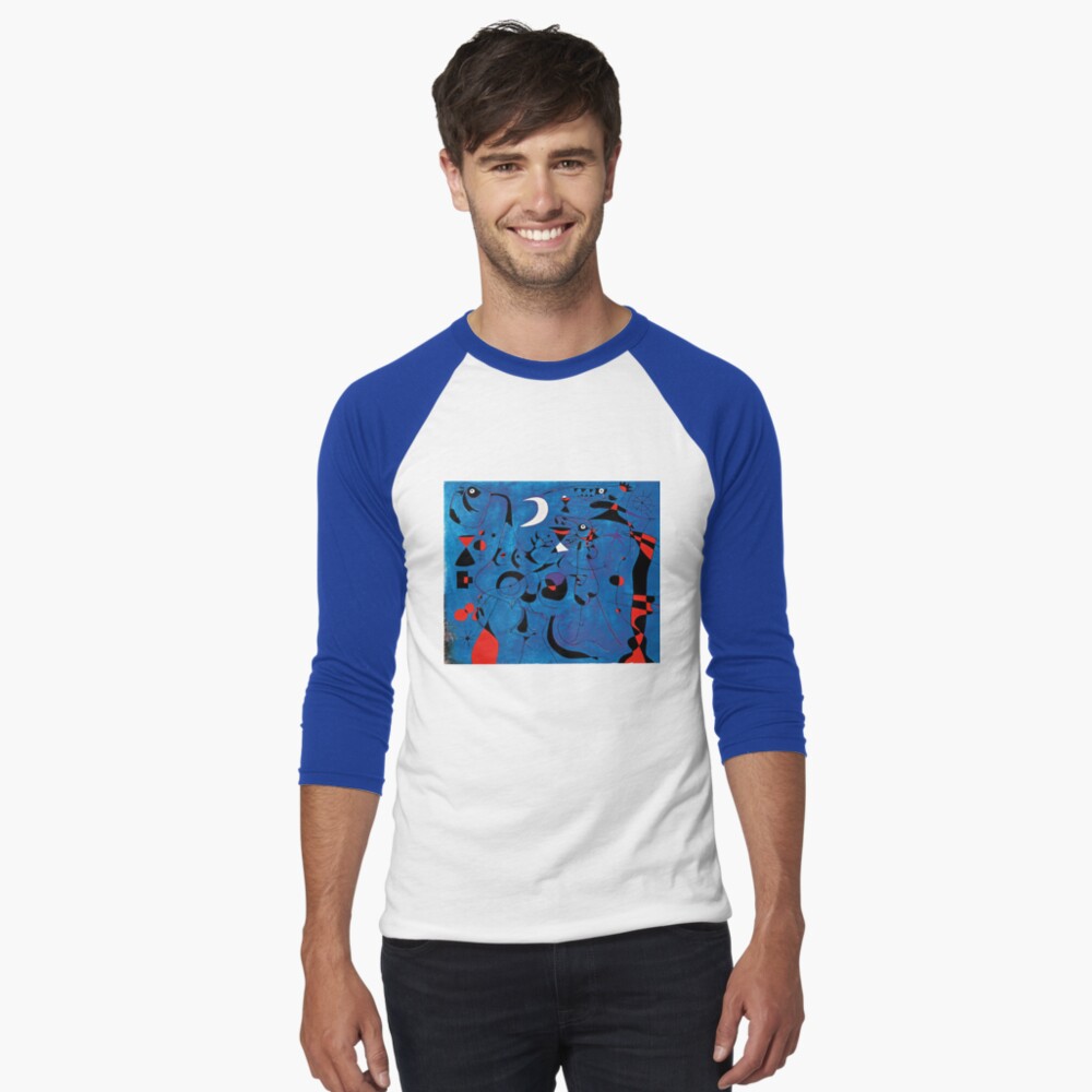 Aperçu de l'œuvre T-shirt baseball manches ¾ créée et vendue par bettypure.