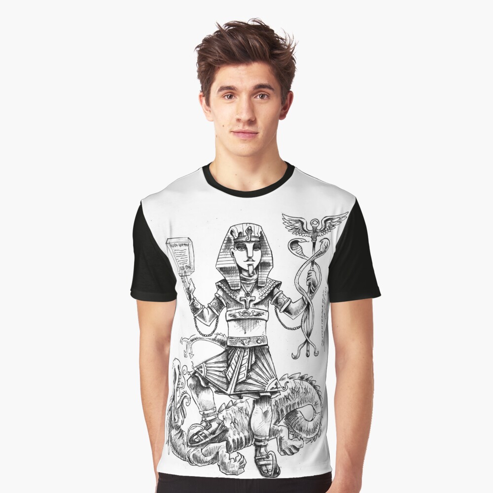 hermes graphic tee